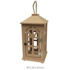 L341 Demonte Küçük Kandil Ahşap Boyanabilir Obje